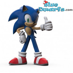 Sonic Hedgehog figurina - Pollici in su - Comansi - 16cm
