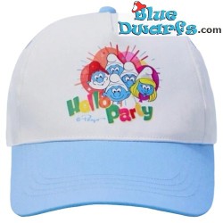 Kinder Smurfen cap - Hello Party / Birthday cap - 53cm