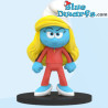 Smurfette Kung Fu - Blue Resin 2024 - Set 3 - Resin smurf statue - 11 cm
