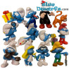 Calendrier de l'Avent - 12 figurines et 12 gadgets les Schtroumpfs - The Purple Cow