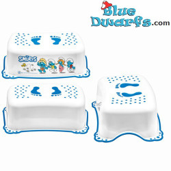 Sgabello con gomma antiscivolo dei puffi - Per bambini - 415x300x145mm