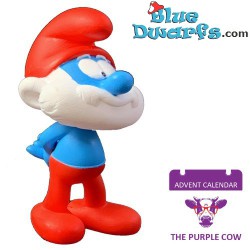 Grand Puffo - Statuetta di plastica - The Purple Cow - 6cm