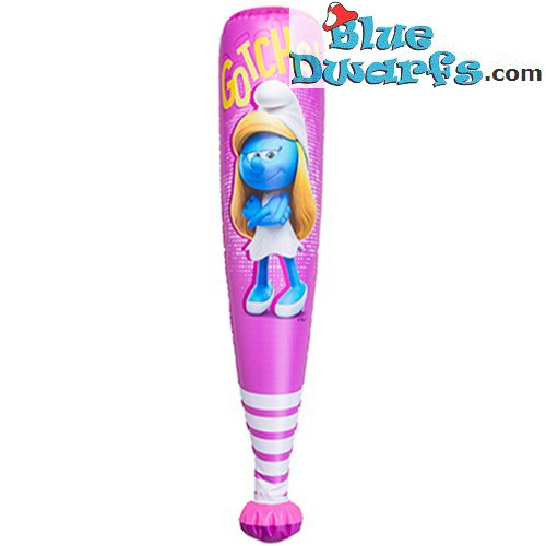 Schlumpfine - Baseballschläger - aufblasbar - Gotcha - 45cm
