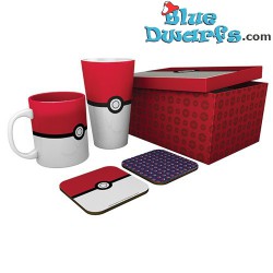 Ultimate Pokéball Pokémon Collection -  XXL Glass, Mug, 2 Coasters and Collector's Box"