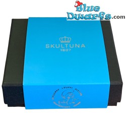 Gouden Smurfen - Complete set van 4 smurfen - Skultuna - 55mm