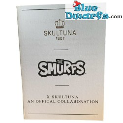 Gold Smurfs - Complete set of 4 smurfs - Skultuna - 55mm