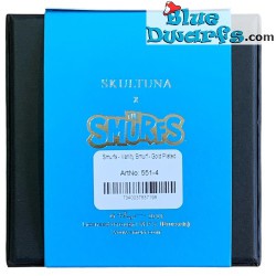 Gouden Smurfen - Complete set van 4 smurfen - Skultuna - 55mm