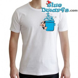 Gargamel vangt de smurfen -  smurf Smurfen T-shirt (Maat M)