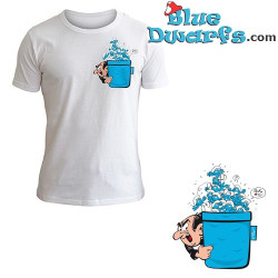 Gargamella et los Pitufos  - camiseta - Talla XL