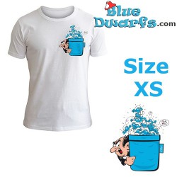 Gargamel vangt de smurfen -  smurf Smurfen T-shirt (Maat XS)