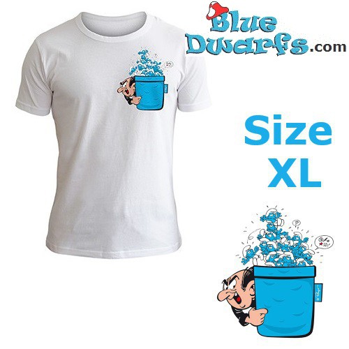 Gargamella et los Pitufos  - camiseta - Talla XL