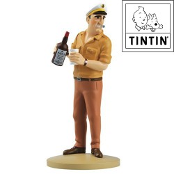 Allan provoca Haddock - Statuetta Resina - Tintin - Nr. 42247 - 12cm