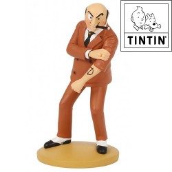 Statuette Tintin - Rastapopoulos au tatouage - Moulinsart