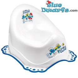 Chamber pot with anti slip rubber - From 18 months up- The Smurfs - 355x300x225mm