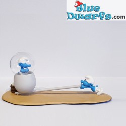 The flying smurf - Resin statue - Zédibulle éditions -16x7cm