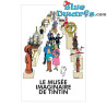 Shiva Linga / Civa - El museo imaginario - Estatua de Resina con Tintín y Milú - Tintinimaginatio - 33,5cm