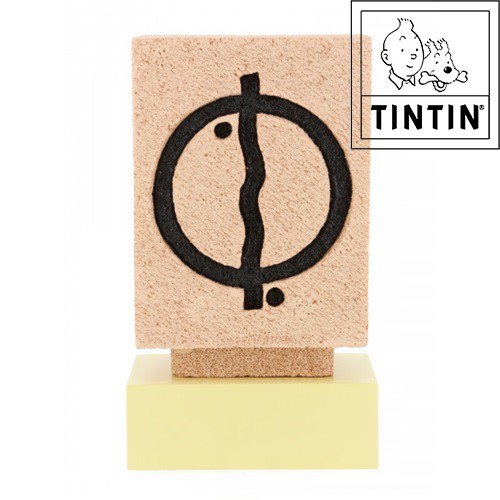 El signo de Kih-Osk - Tintin - Estatua de Resina - Museo imaginario - Moulinsart