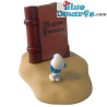 Puffo apprendista e il libro magico - Figurina resina - Zédibulle éditions