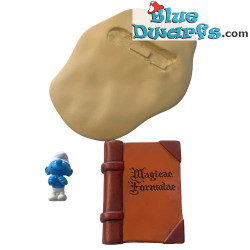 De Leerling smurf en het magische boek - Kunsthars figuur - Zédibulle éditions-