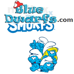 Bath cradle with anti slip mat - 0-6 months - The Smurfs - 51x24x20cm