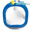 Seggiolino da bagno con giocattoli ad anello per bambini piccoli - dei Puffi - 7-16 mesi -Per bambini - 34x33x24cm