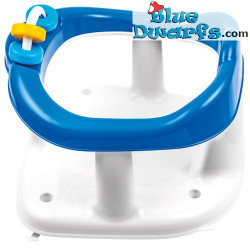 Asiento de baño con juguetes de anillo para niños pequeños  - Los Pitufos - 7-16 meses - 34x33x24cm