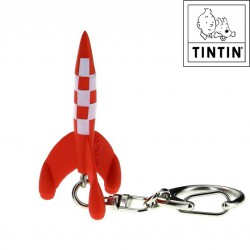 Moon rocket - Tintin Keyring - Moulinsart - 5,5 cm