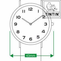 Horloge Tintin - Tintin au pays des Soviets