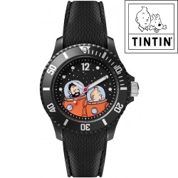 Armbanduhr Tim un Struppi - Tim und Haddock auf dem Mond