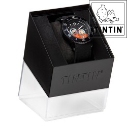 Horloge Tintin - Tintin et Haddock marché Sur La Lune