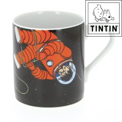 Mug tintin - Tintin and Haddock to the moon - 250ML