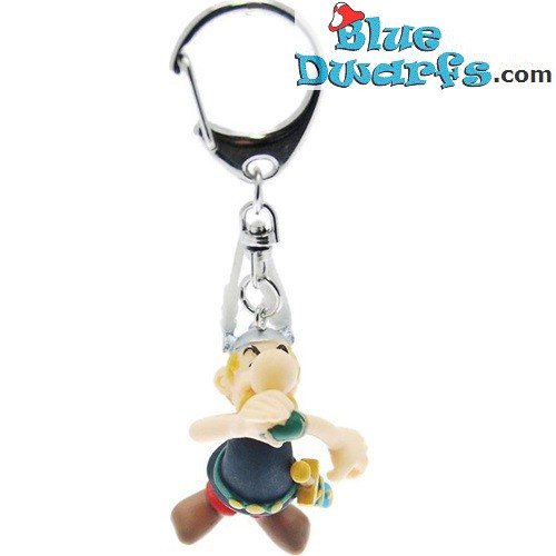 Astérix con la bebida de poder - Llavero de figura - Asterix y Obelix - Plastoy - 5cm