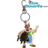 Obelix met Zwijn - Asterix en Obelix - Plastoy Sleutelhanger- 8cm