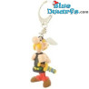 Asterix is proud - Keyring figurine - Asterix Obelix Plastoy  6cm