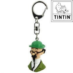 Tournesol Buste - porte-clés - Tintin  Moulinsart - Moulinsart - 4 cm