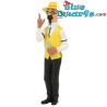 Professeur Tournesol jardinier - Tintin figurine de Pvc-  9cm