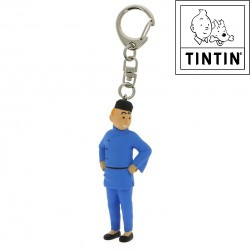 Tintin and the blue Lotus - Tintin Keyring - 5,5 cm