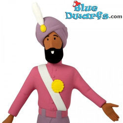 Maharadjah en zijn zoon - Musée Imaginaire /Het denkbeeldige museum - Kuifje Kunsthars beeld - Tintinimaginatio - 29cm