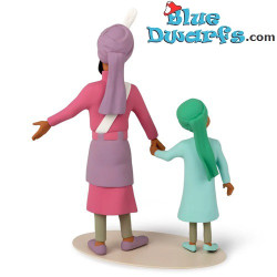 Maharaja and his son - Musée Imaginaire Collection - Tintin Resin Statue - Tintinimaginatio - 29cm