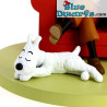 Tim im Sessel - Kunstharzfigur - Resin-Statue - Tintinimaginatio - 16 cm