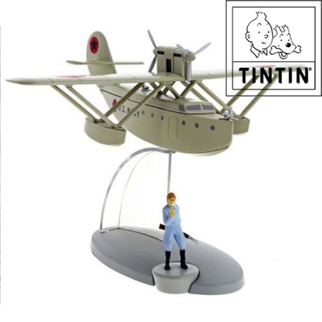 Tintin Aircraft N°38 - The American seaplane