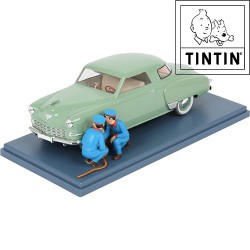 Commander coupé 1947 - Voiture Tintin - Échelle 1/24 - 7cm