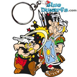 Asterix de Galliër, Vechtend - Asterix en Obelix - Plastoy Sleutelhanger- 6cm