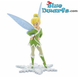 Winterelf Tinkerbell  - Peter Pan -  Disney speelfiguurtje - 10cm