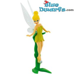 Tinkerbell met blad - Peter Pan -  Disney speelfiguurtje - 12cm