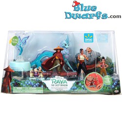 Set da gioco - Raya e l'ultimo drago - 8 Figurinas - Disney - Jakks Pacific