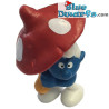 20118: Puffo con ombrello - colori opachi - Schleich - 5,5cm