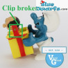 40247: Pitufo con cabeza  de Gargamel en regalo VG - Schleich - 5,5cm