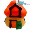 Groot huis van de smurfen Bully -18x18x25cm - VG