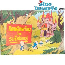 Smurf stickers Album - Complete with stickers - Rondsmurfig in Stripland BP uitgave - 1972